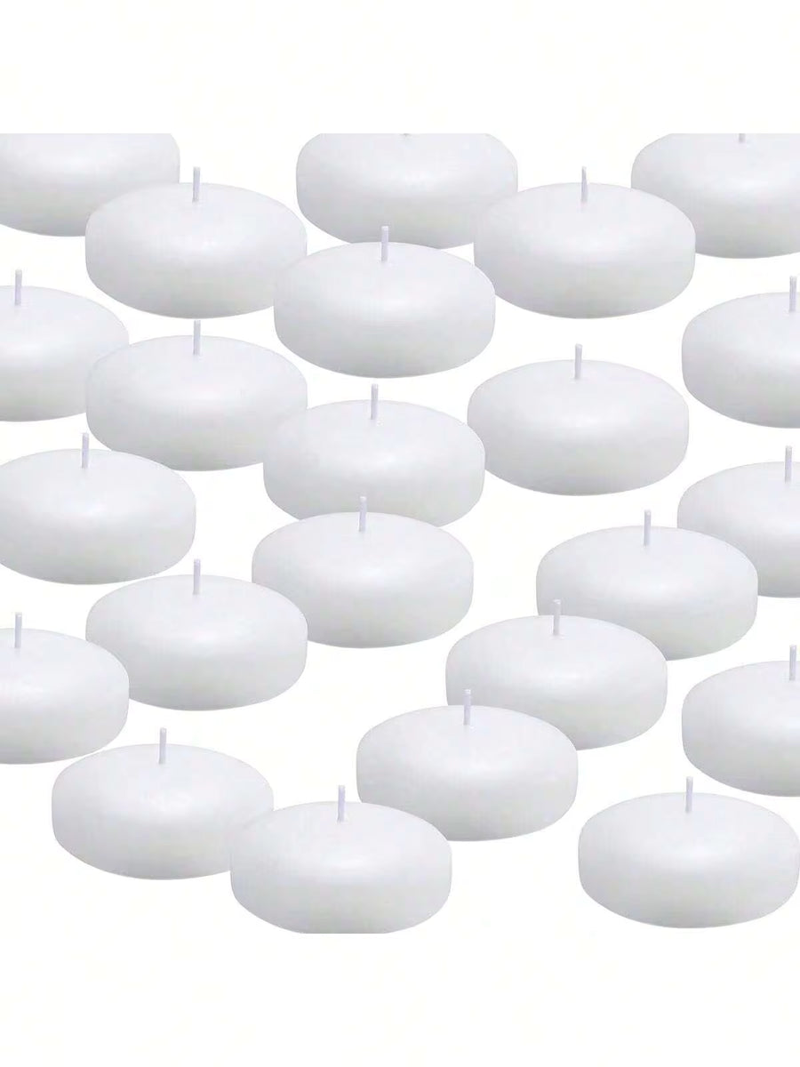 10pcs/Pack Floating Candle Centerpieces, Unscented Floating Candle Decorations, Floating Candle Vase Suitable For Valentine's Day, Thanksgiving, Wedding, Holiday, Party And Home Decor